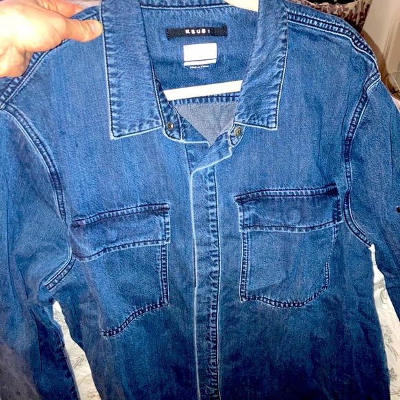 KSUBI Denim Jacket - Large - Worn Once - In Perfect Condition - Picture 2 of 4